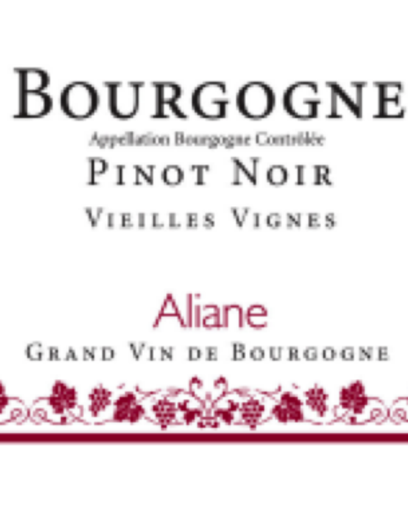 Aliane Wines 2018 Aliane Bourgogne Rouge  Vieilles Vignes 750 ml