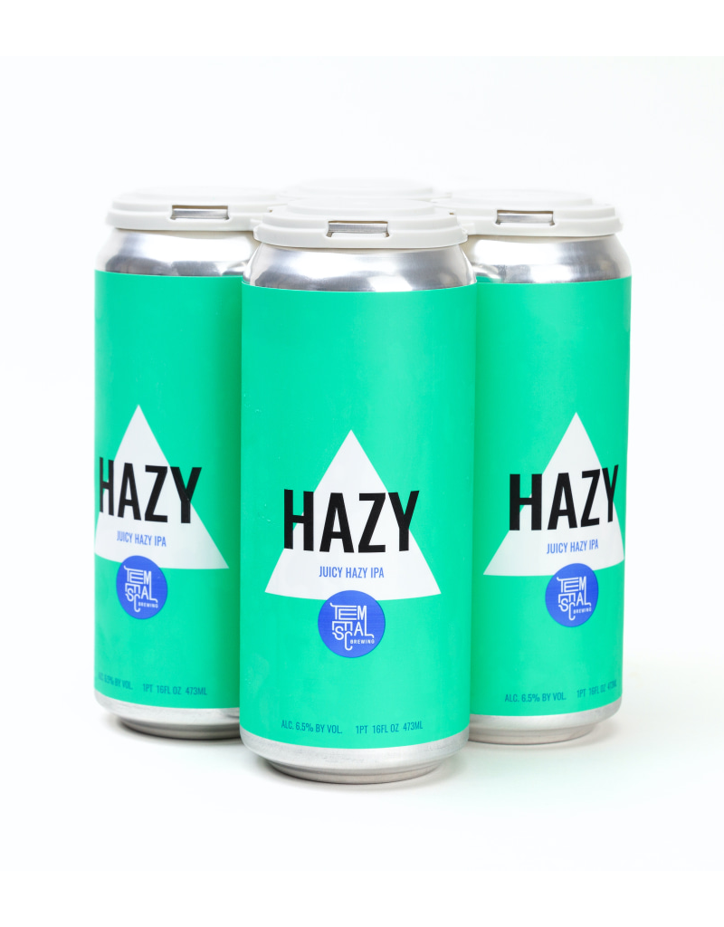 Temescal Brewing Hazy IPA 4 pack 16 oz