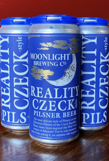 Moonlight Brewing Co. Reality Czeck Pilsner 4 pack 16 oz