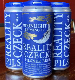 Moonlight Brewing Co. Reality Czeck Pilsner 4 pack 16 oz