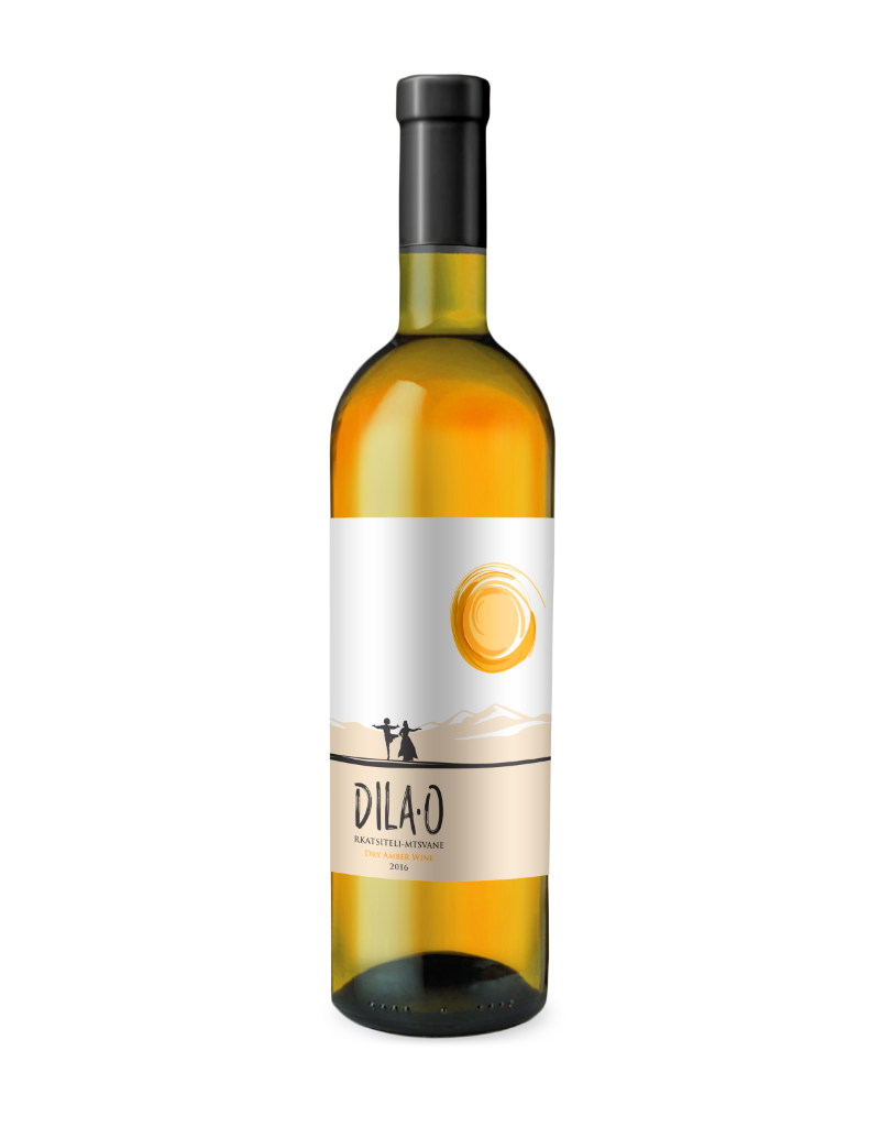 2022 Orgo Dila-O Rkatsiteli/Mtsvane Dry Amber Wine 750 ml