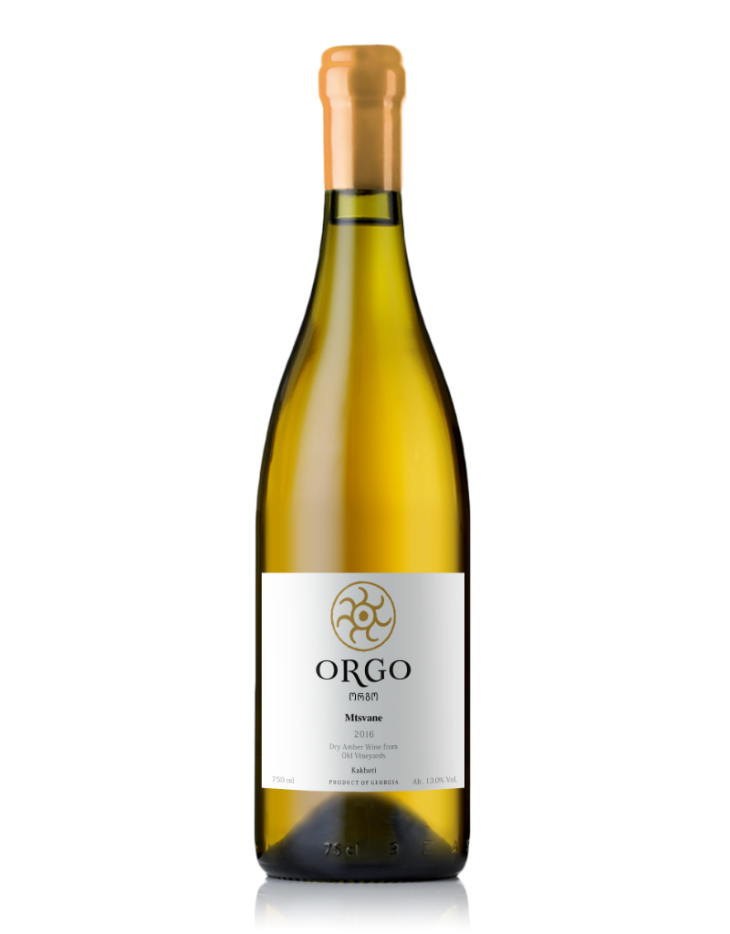 2022 Orgo Old Vine Rkatsiteli Dry Amber Wine 750 ml