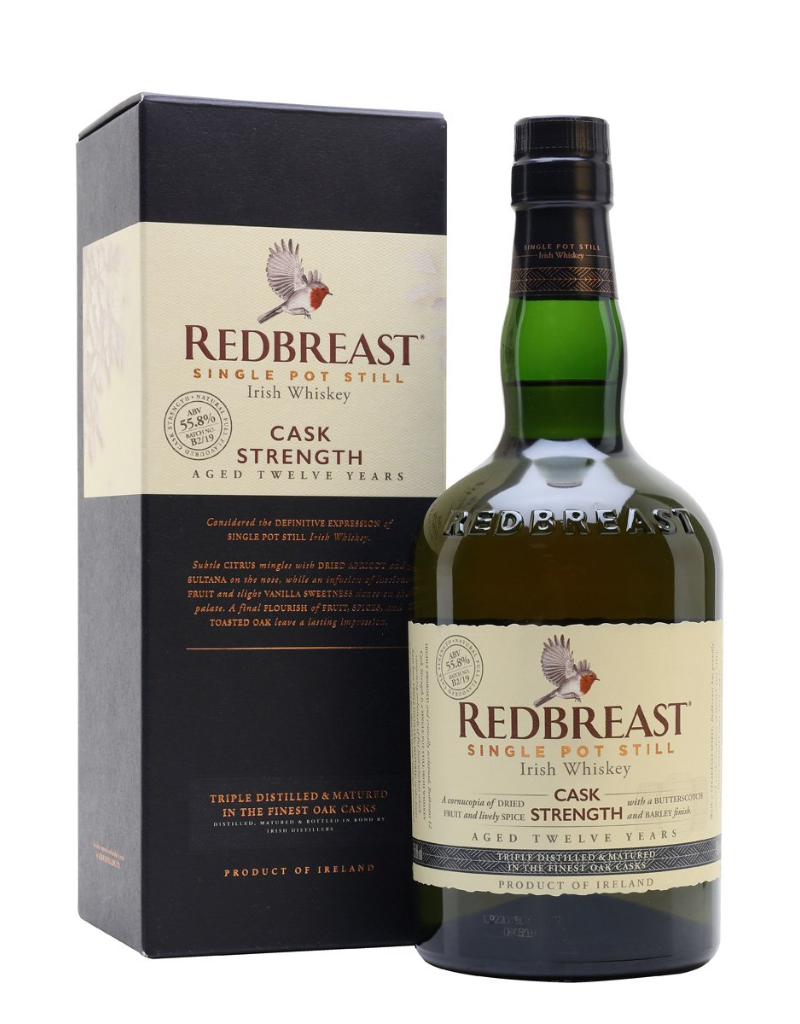 Redbreast Redbreast 12 year old Cask Strength Irish Whiskey  750 ml