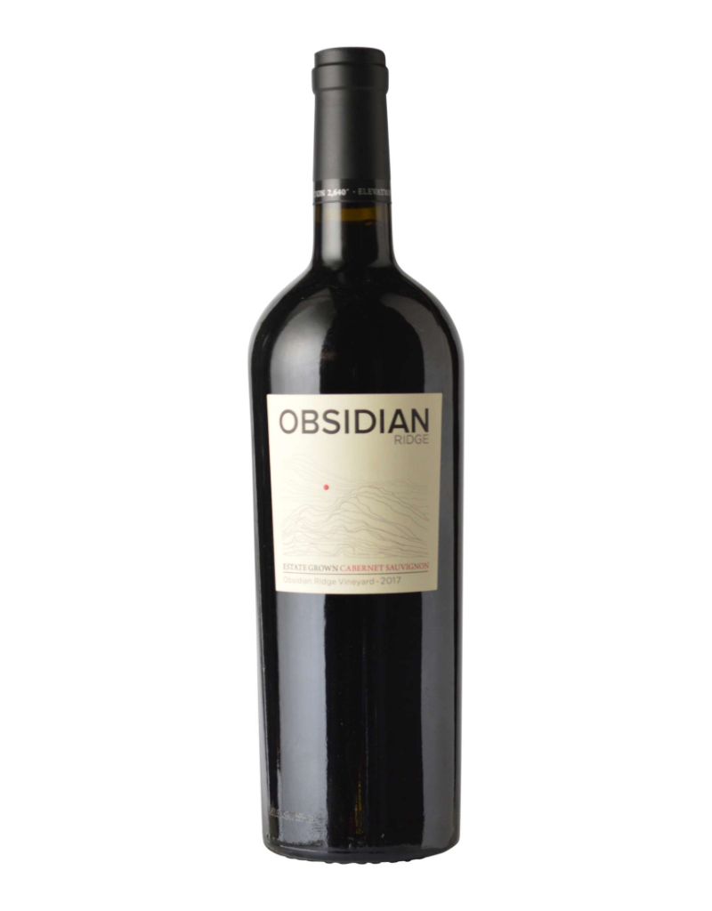 Obsidian Ridge 2022 Obsidian Ridge Volcanic Estate Cabernet Sauvignon Red Hills  750 ml