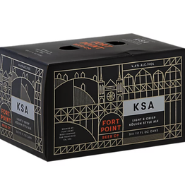 Fort Point Fort Point Beer Co. KSA Kolsch Cans  6 pack 12 oz