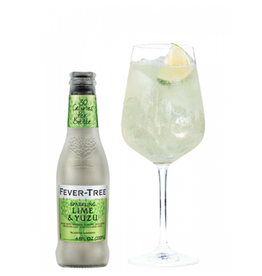 Fever Tree Fever Tree Sparkling Lime & Yuzu 4 pack 200 ml