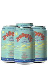 Zaddy's Gin Sonic Cocktail CAN 4 pack 12 oz