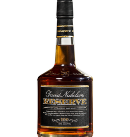David Nicholson Reserve Kentucky Straight Bourbon Whiskey 750 ml