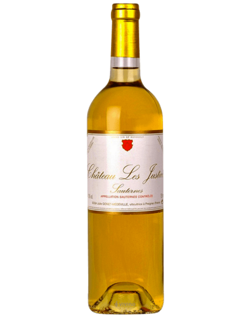 Gonet-Medeville 2022 Gonet-Medeville Chateau Les Justices Sauternes 375 ml