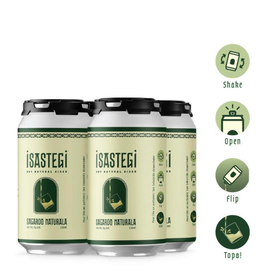 Isastegi Isastegi Sagardo Naturala Cider CAN 4 pack 330 ml