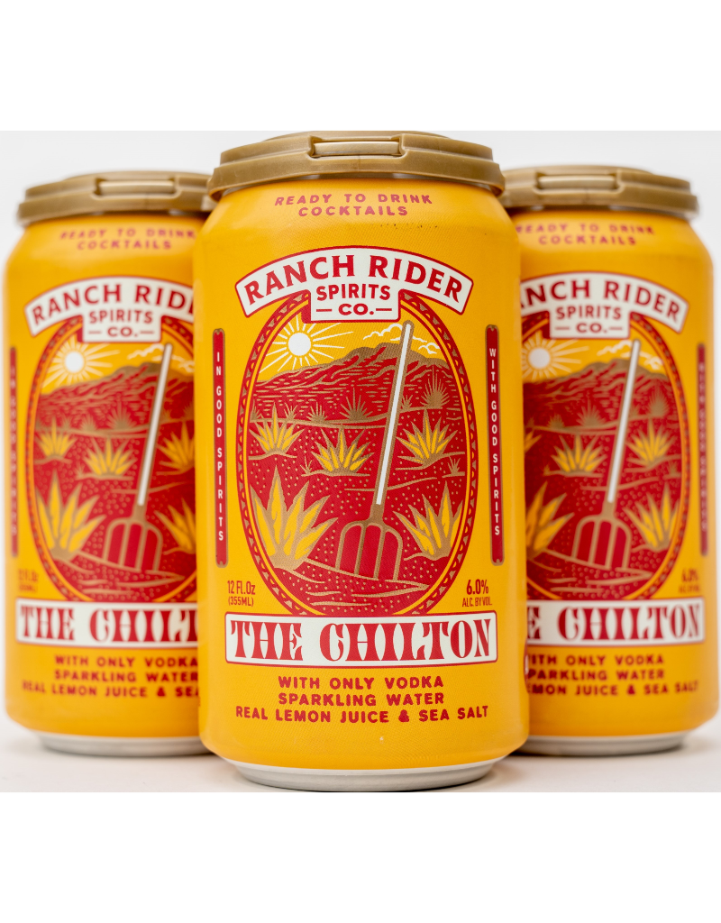 Ranch Rider Cocktails Chilton 4 Pack 12 oz