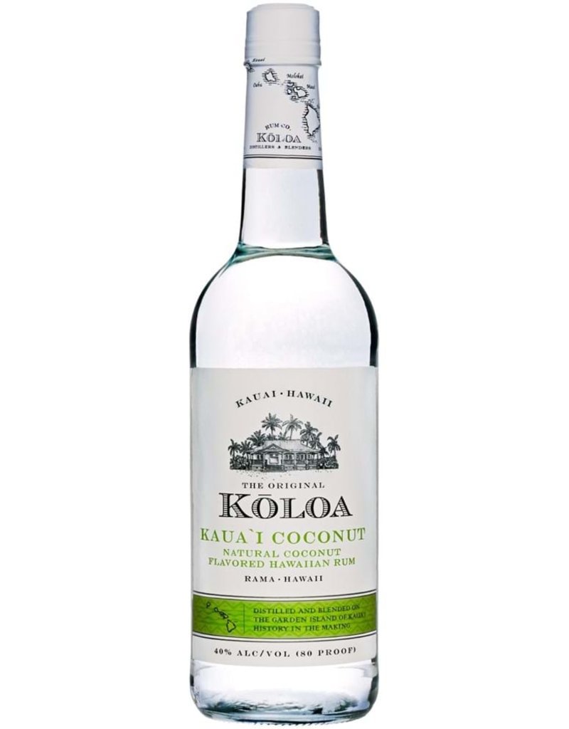 Koloa Kaua'i Coconut Flavored Rum Hawaii 750 ml