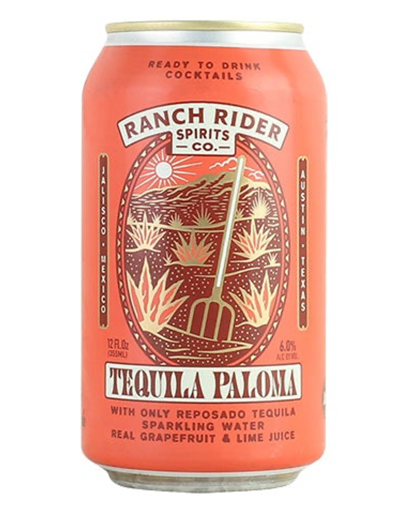 Ranch Rider Cocktails Paloma  4 Pack 12 oz single