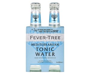 Fever Tree Mediterranean Tonic Water 4 pack 200 ml - Noe Valley Wine &  Spirits
