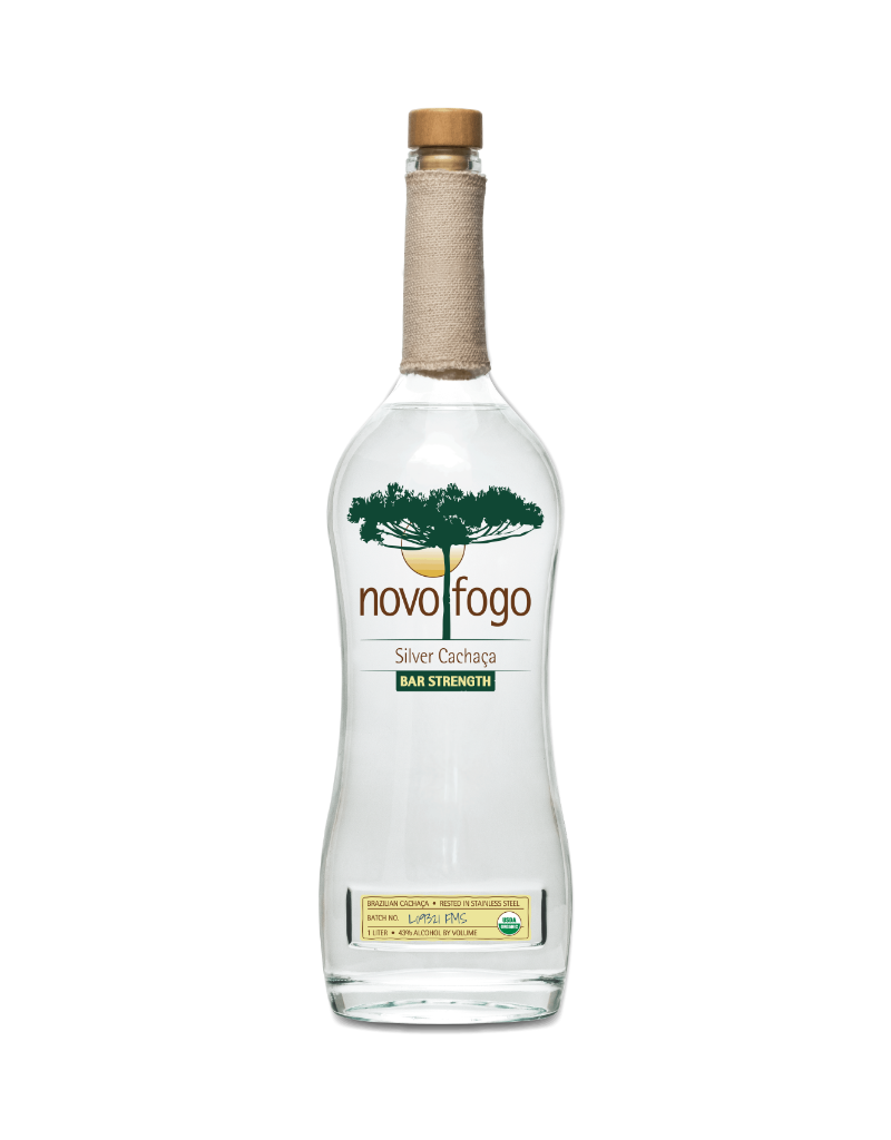 Novo Fogo Novo Fogo Bar Strength Cachaca Silver  1000 ml