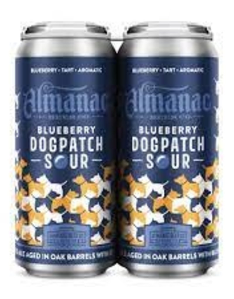 Almanac Beer Co. Almanac Blueberry Dogpatch Sour Ale 4 pack 16 oz