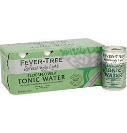Fever Tree Fever Tree Elderflower Tonic CANS 8 pack 150 ml