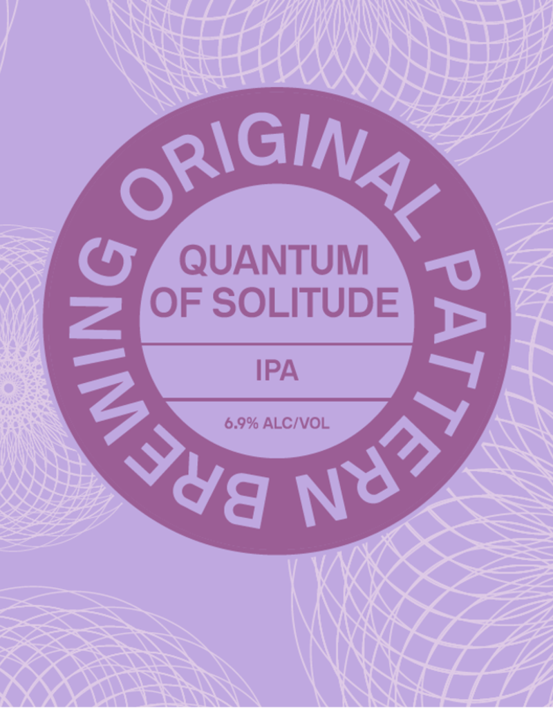 Original Pattern Brewing Co. Quantum of Solitude IPA 4 pack 16 oz