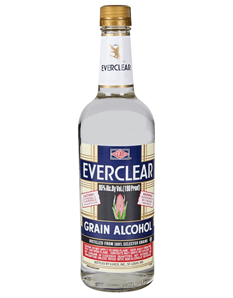 Everclear Everclear Grain Alcohol 1000 ml