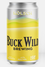 Buck Wild Brewing Gold Shine Kolsch 4 pack 12 oz