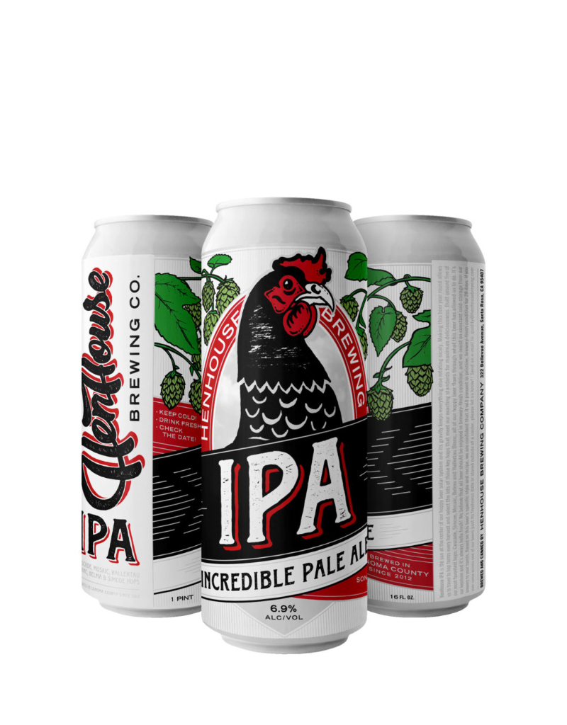 Henhouse Henhouse Incredible IPA  4 pack 16 oz
