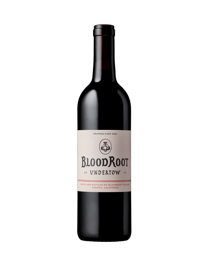 2022 Bloodroot Undertow Proprietary Red Blend North Coast 750 ml