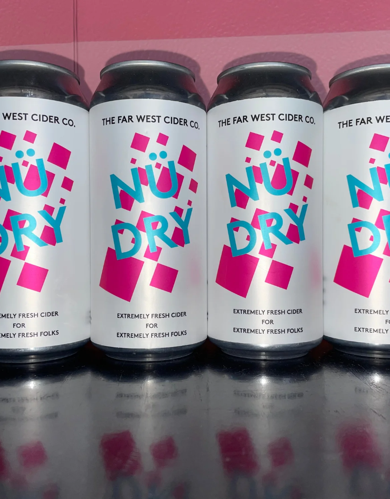 Far West Cider Co. Nu Dry Cider CANS California 16 oz