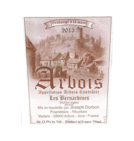 2017 Joseph Dorbon Les Bernardines Vieilles Vignes Arbois Rouge 750 ml