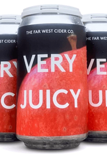 Far West Cider Co. Very Juicy Cider California 4 pack 12 oz
