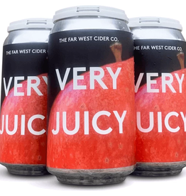 Far West Cider Co. Very Juicy Cider California 4 pack 12 oz