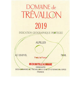 2019 Dom. de Trevallon Rouge Alpilles IGP 750 ml