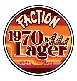 Faction 1970s Lager 4 pack 16 oz