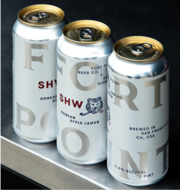 Fort Point Fort Point Beer Co. Ganada Korean Style Lager  4 pack 16 oz