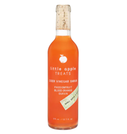Little Apple Treats Passionfruit Blood Orange Guava Cider Vinegar Shrub  375 ml