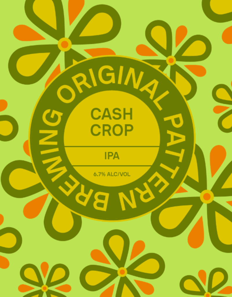 Original Pattern Brewing Co. Cash Crop West Coast IPA 4 pack 16 oz
