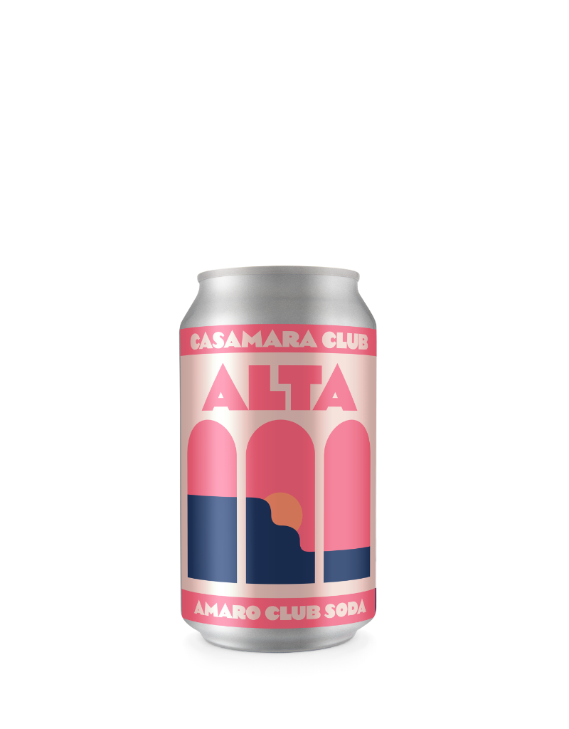 Non-Alcoholic Casamara Club Alta The Aperitivo Leisure Soda CANS  12 oz SINGLE