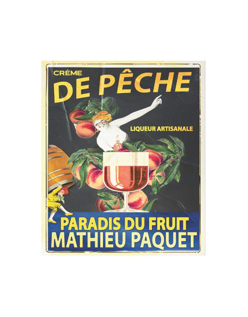 Mathieu Paquet Creme de Peche Liqueur  750 ml