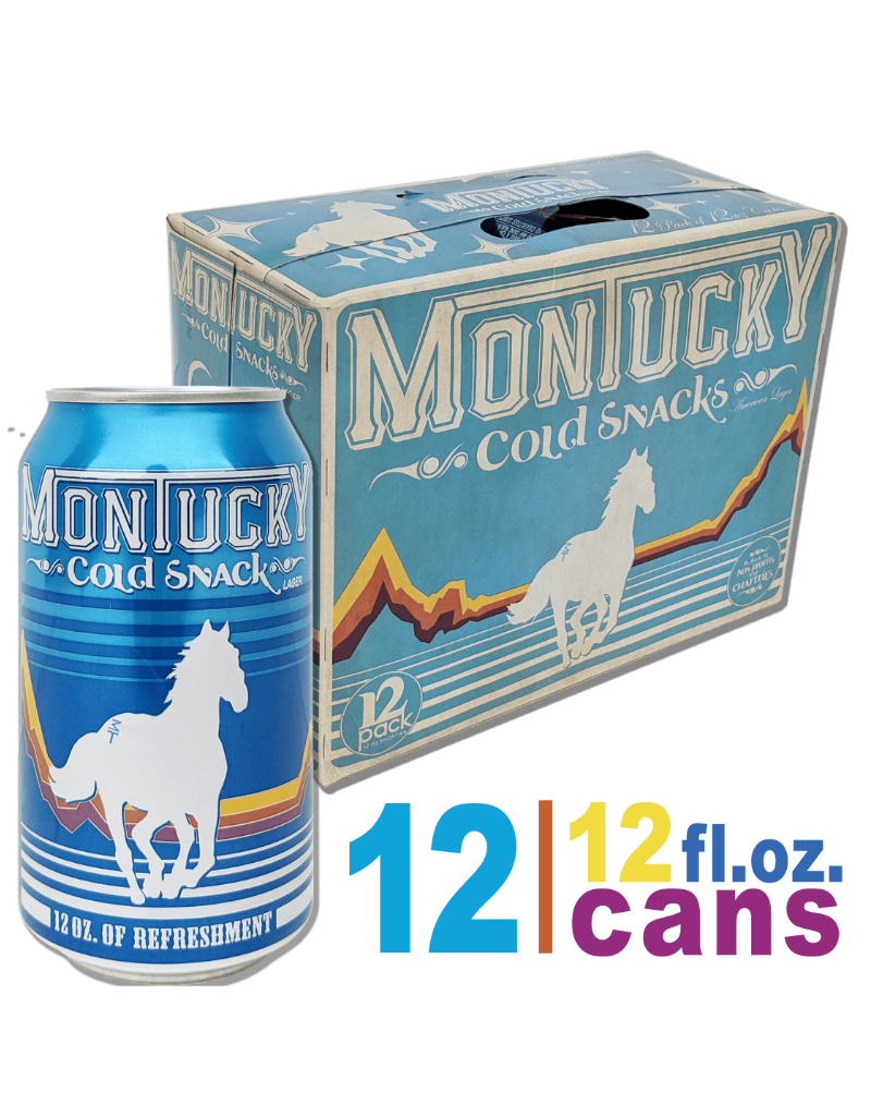 Montucky Cold Snacks American Lager 12 pack 12 oz