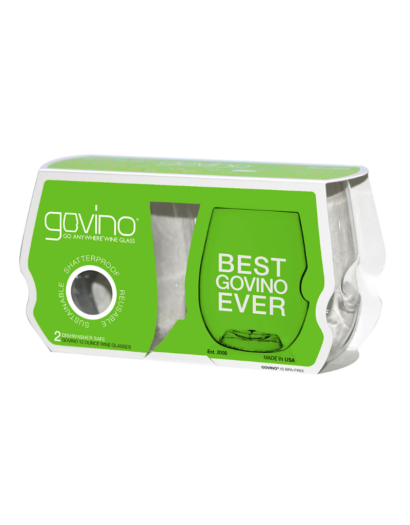 GoVino Beer Glass w/ Silhouette-Set of 2 Dishwasher Safe – Eleven