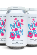 Far West Cider Co. Nu Dry Cider CANS 4 pack 12 oz