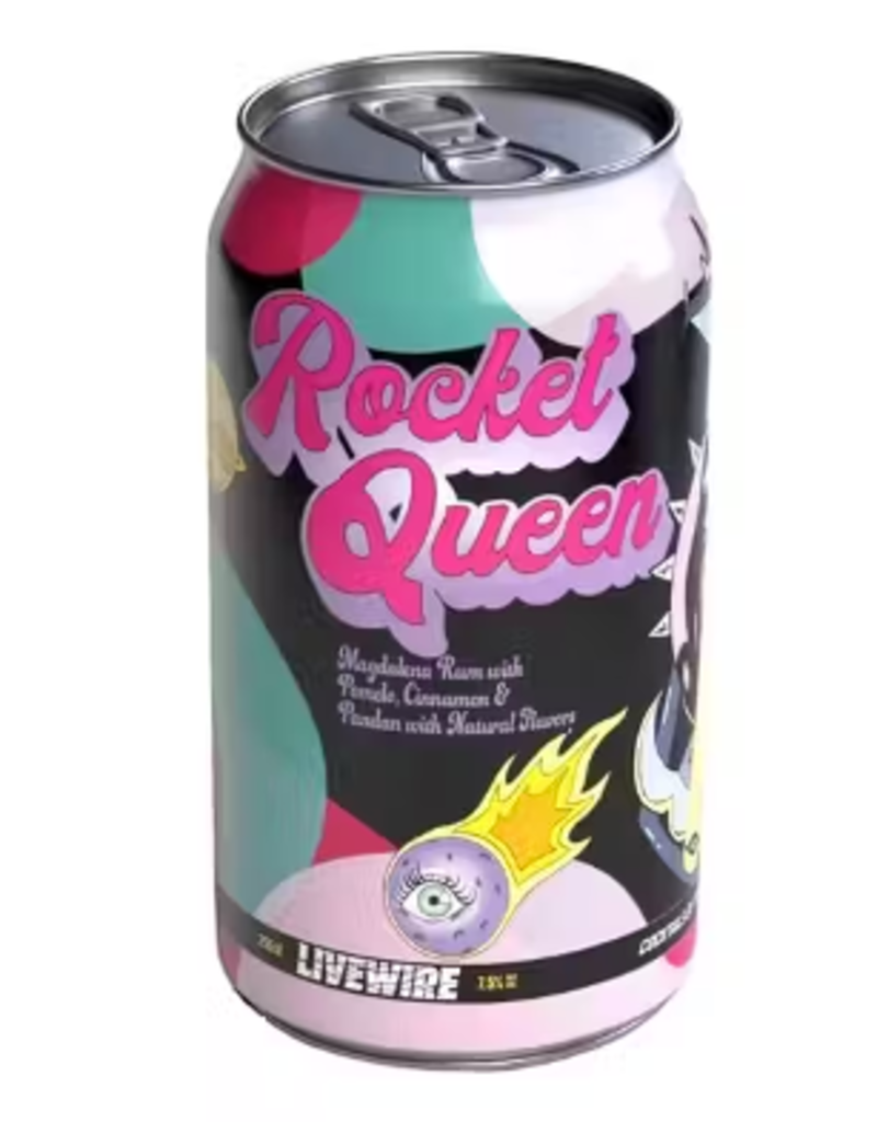 LiveWire Rocket Queen Tropical Rum Cocktail by Erin Hayes CAN SINGLE 12 oz