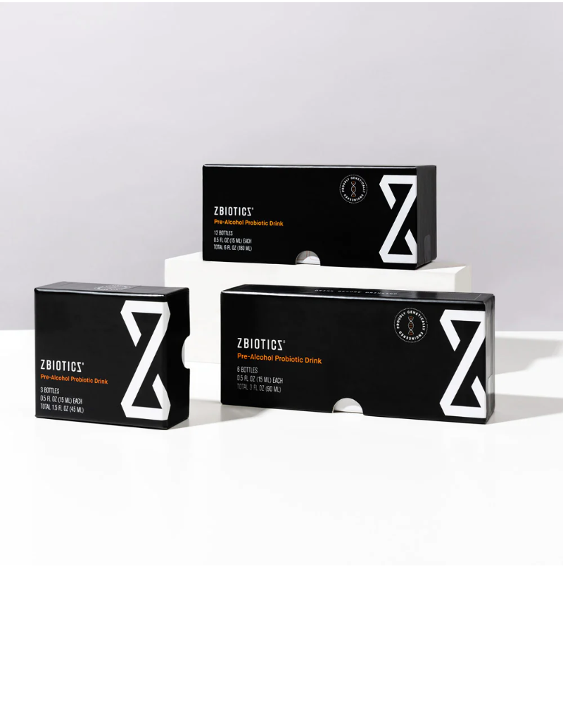 ZBiotics Pre-Alcohol Probiotic Drink  6 pack