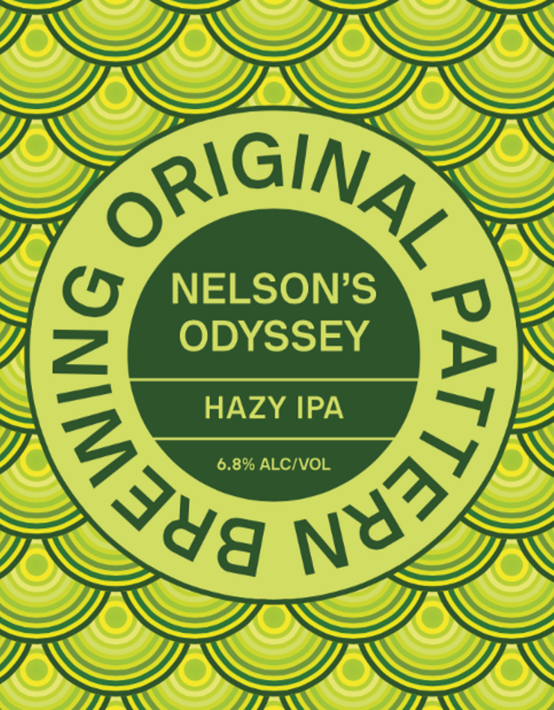 Original Pattern Brewing Co. Nelson's Odyssey Hazy IPA 4 pack 16 oz