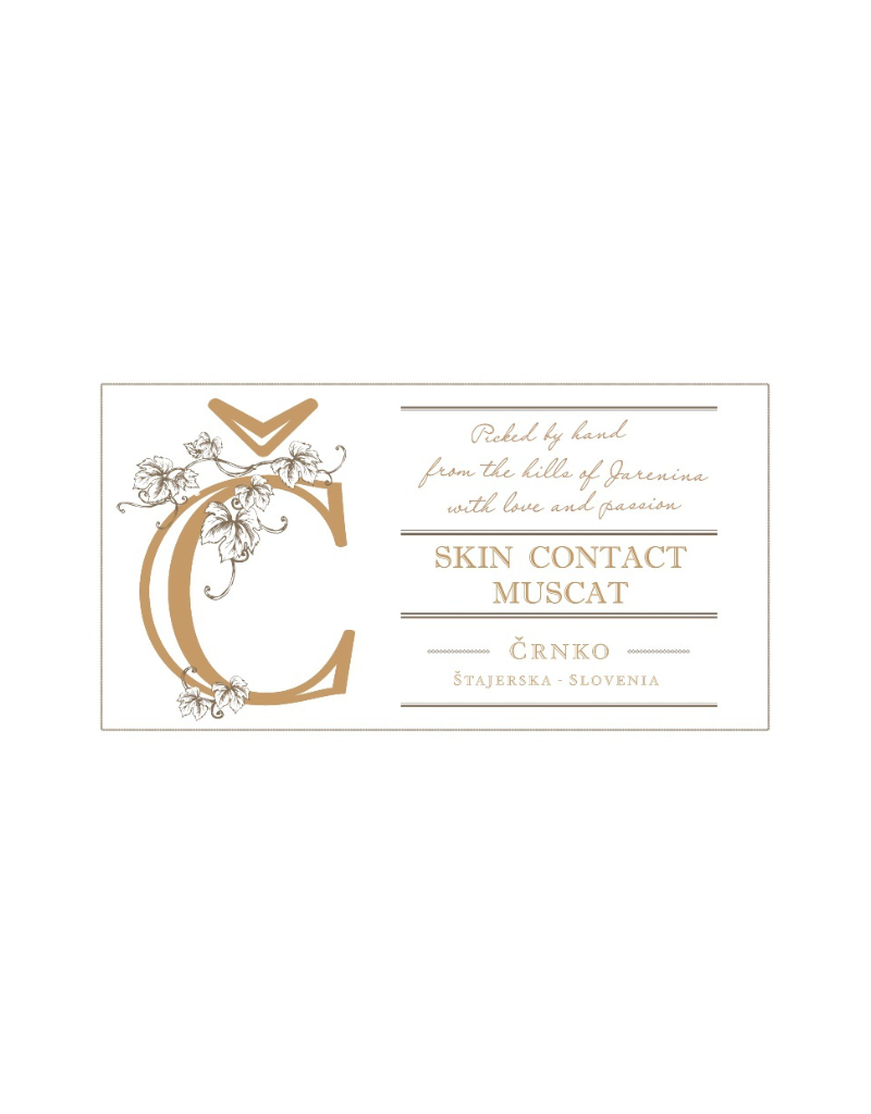 Crnko 2023 Crnko Skin Contact Muscat Slovenia 1000 ml