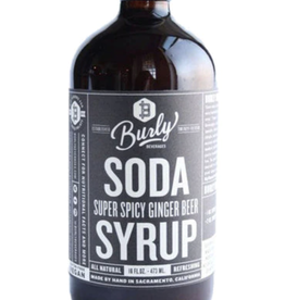 Burly Burly Super Spicy Ginger Beer Syrup 16 oz.