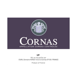 2021 Domaine Verset Cornas  750 ml
