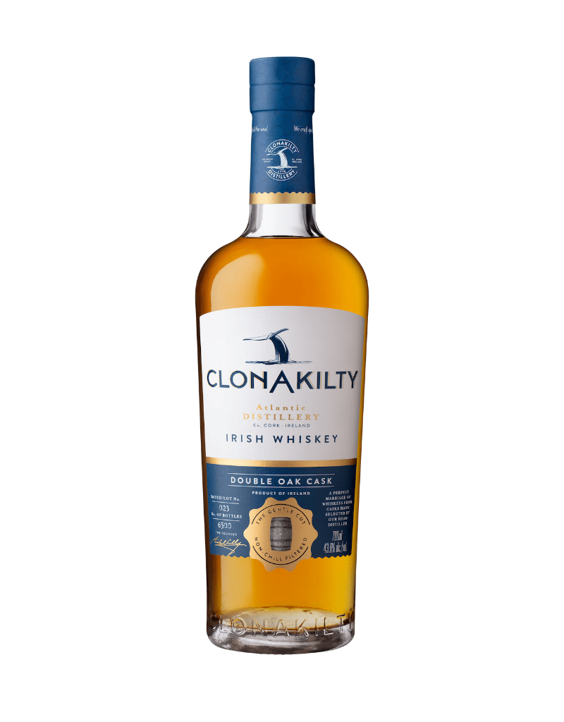 Clonakilty Double Oak Cask Aged Irish Whiskey  750 ml