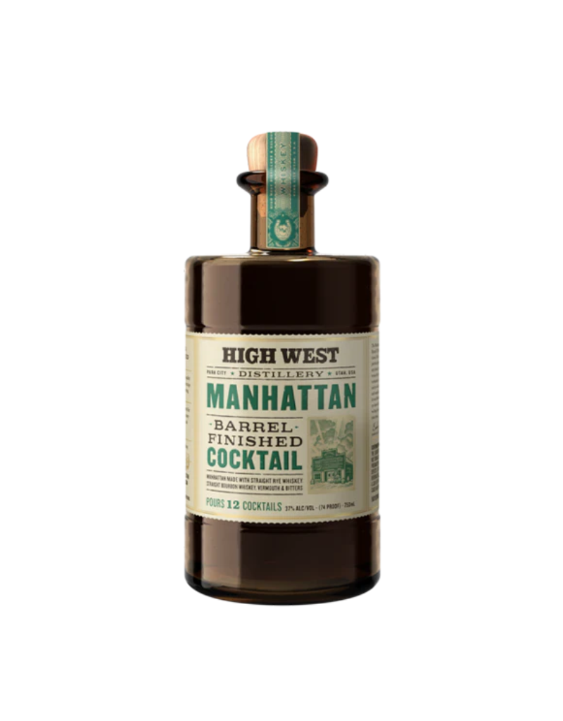 High West High West Barrel finished Manhattan Cocktail  375 ml