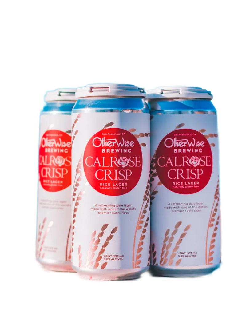 Otherwise Brewing  Calrose Crisp Rice Lager 4 pack 16 oz