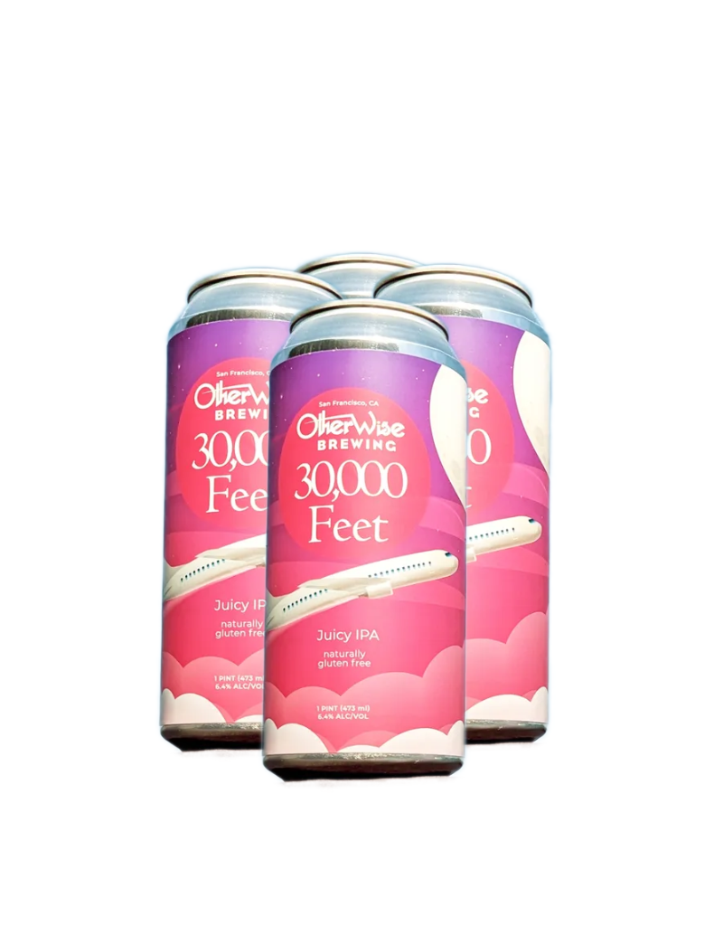 Otherwise Brewing  30,000 Feet Juicy IPA 4 pack 16 oz